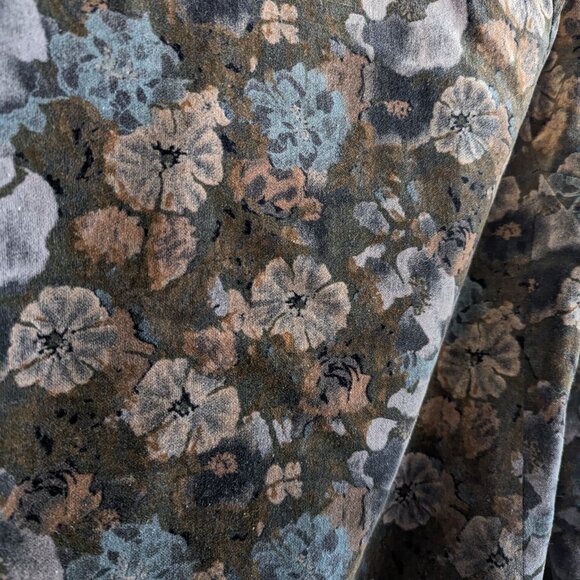 Vintage Rouie Floral Velour Blazer - Picture 6 of 8